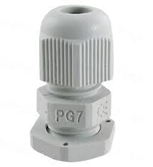 Image of POLYAMIDE CABLE GLANDS (SELECT SIZE FROM OPTIONS) (PG-7 (10PC PACKET))