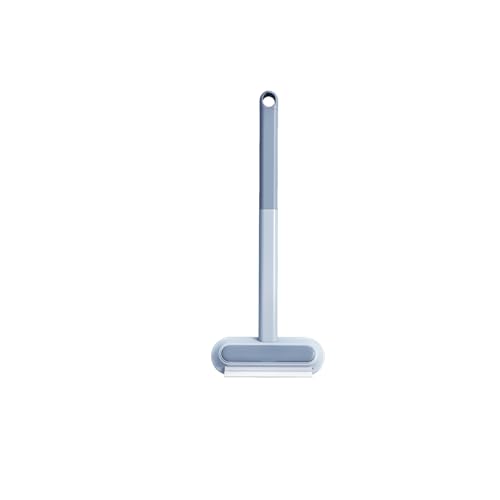 犬用ペットの抜け毛クリーナー カウンタートップソファキャビネットワードローブのための多目的掃除ブラシ 窓ガラス鏡網戸の掃除に適なスクイージー付き 再利用可能な窓掃除ツール 猫の毛や汚れを効率的に除去するメッシュスクリーンクリーナー