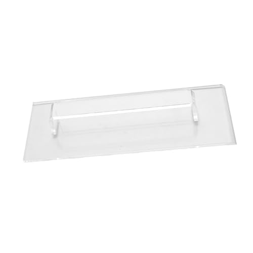 Holibanna 1 Pieza raspador de Crema decoración Tartas Pastel Herramienta nivelador de Pasteles Accesorios para Hornear Pastel raspador Herramienta para Alisar Pasteles Acrílico Transparente
