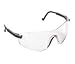 Uvex by Honeywell Falcon Safety Glasses with Black Nylon Frame and Clear Polycarbonate Uvextreme Anti-Fog Lens