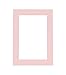 CountryArtHouse Soft Pink Acid Free 12x16 Picture Frame Mats with White Core Bevel Cut for 11x14 Pictures - Fits 12x16 Frame - One Mat