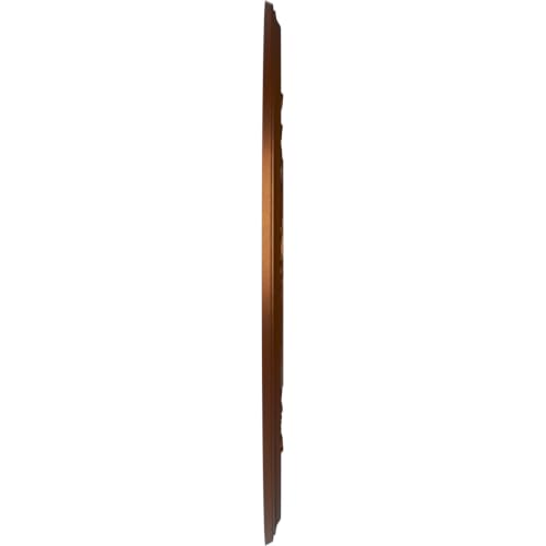 Image of Ekena Millwork CMP22BACDC Baltimore Thermoformed PVC Ceiling Medallion (Fits Canopies up to 7 3 /4 inch), 22 inchOD x 3 1 /2 inchID x 1 inchP, Metallic Dark Copper