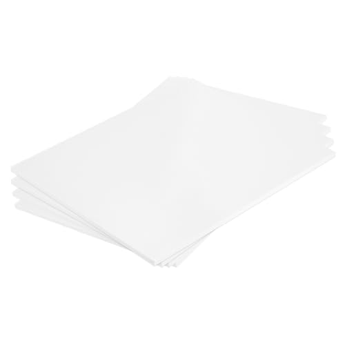 MECCANIXITY ABS Plastic Sheet 10 Inch x 8 Inch x 0.24 Inch ABS Styrene Sheets for Building Model DIY Crafts Panel White 4 Pcs