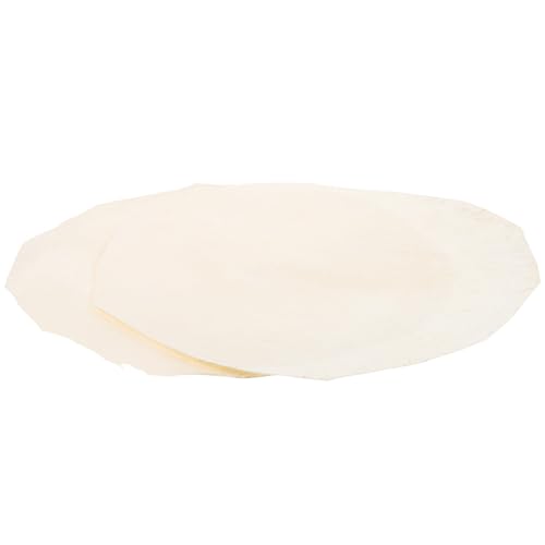 SECFOU 2 Fundas de Repuesto para Percusión Africana de Cuero Auténtico 30 CM de Diámetro Resistentes a Golpes y Desgaste Reutilizables y Lavables Ideales para Instrumentos de Mano y