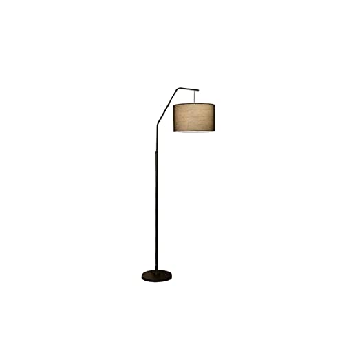 Lámpara de pie sala estar sofá estilo chino retro marrón
