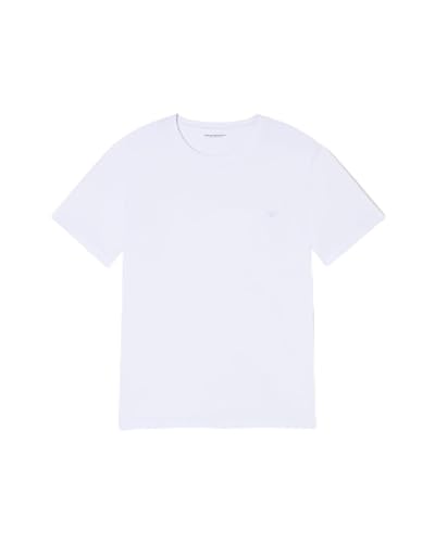 T-shirt blanc Emporio Armani homme S idéal pour un look casual ou sous une veste