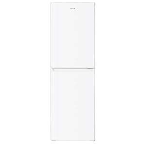 HYE Freestanding Fridge Freezer 50/50 Split – Tall 248L White, 138L Fridge & 110L Freezer, 173cm Height, 55cm Width, Low Noise 40dB, Glass Shelves – Slim & Spacious Design - RF01FF248W01