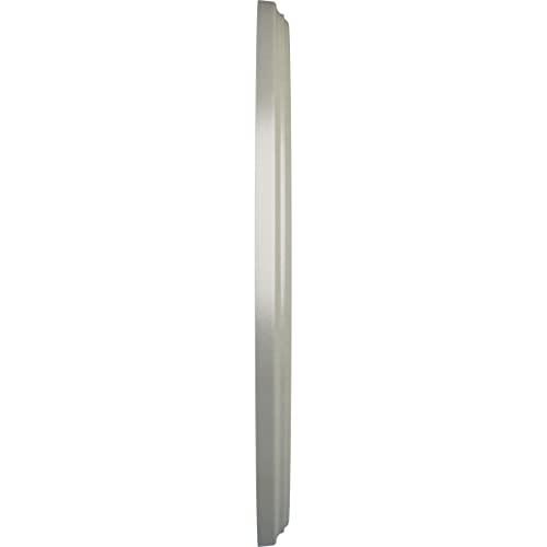 Image of Ekena Millwork CM15BEFCS 15-3 /4 inch x 3-7 /8 inch x 3 /4 inch Berkshire Ceiling Medallion, Flash Copper