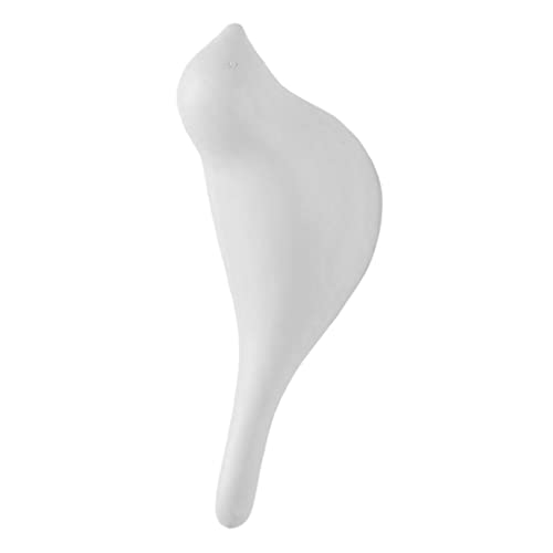 Image of Home Decorative Resin 3D Bird Coat Hooks Bag Hanger Wall Mount White | Household Supplies & Cleaning | Home Organization | Hooks & Hangers