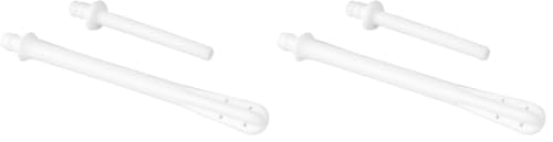 Image of HealthAndYoga Enema Nozzles - Flared (6 inches) & Straight-in (3.2 inches) - Replaceable Enema Supplies for Vaginal & Anal Douche - Eases Constipation - Reusable & Sterilisable (Set of 2) (Pack of 2)