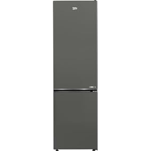 Beko B7RCNE408HG vrijstaande koel-vriescombinatie, 355 l nettovolume, 249 l koelen, 106 l vriezen, NoFrost, AeroFlow, HarvestFresh, Multizone, 3 vriesladen, Manhattan Gray