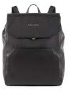 Piquadro Muse Zaino Casual, 40 cm, Nero
