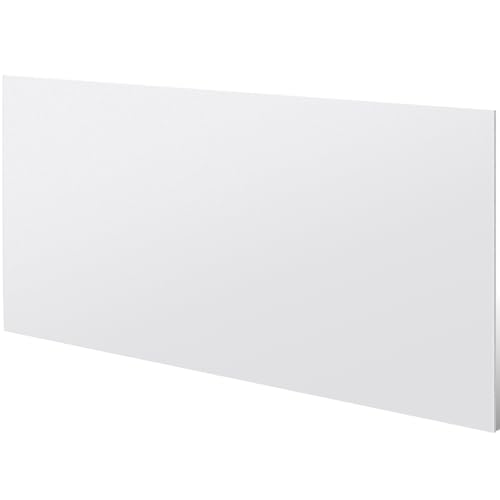 Image of Threehoney 1 Pcs White HDPE Sheet 1 /4 inch Thick 24 x 36 Inch, HDPE Plastic Sheet High Density Polyethylene Board Flexible Solid Plastic Block for DIY Projects Crafts Machining Home