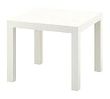 Montage erforderlich: Ja Ikea Lack Beistelltisch weiß, Holz, White, 45 x 55 x 55 cm