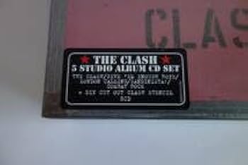 洋楽 THE CLASH 5 STUDIO ALBUM CD SET The Clash 5 Studio Album Set UK Cd album box set — RareVinyl.com