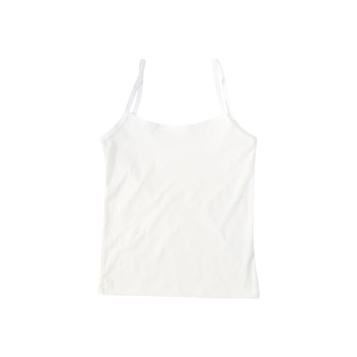 Toddler Kids Tank Tops Little Girls Spaghetti Strap Cotton Sleeveless Basic Cami Tee Teen Sports Dance Summer Casual Clothes