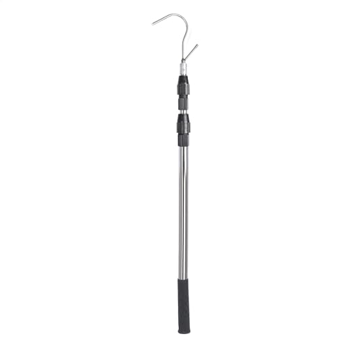 Gancho de carga telescópico y barra extensible para camiones con pole hook multifunción 7