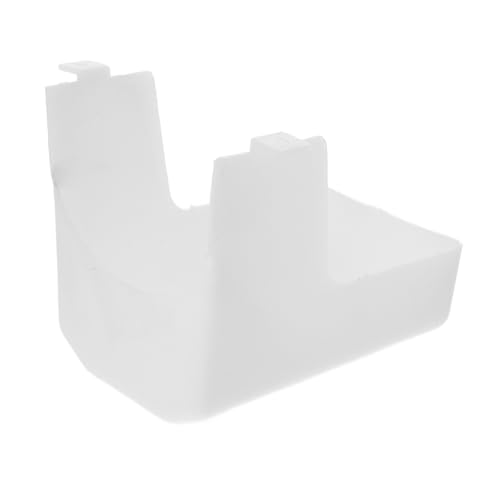 GOOHOCHY ランプシェード レンジフードライトディフューザー ストーブ上部ファン用の内側カバーライト レンジフードライトカバーガード レンジフードライトカバーパネル プラスチック 白い