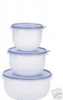 Set de 3 Tazones Classic Tupperware Verde miniatura 1