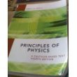 Principles of Physics, A Calculus-Based Text 0495439398 Book Cover