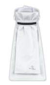 Cravate FLORINA blanc Fairplay M, l'excellence des concours hippiques