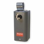 Dayton 1UHH2 Line Voltage Control, SPDT, 1 (Single) Stage, Grey, Analog