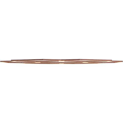 Image of Ekena Millwork 28 inchOD x 9 7 /8 inchID x 3 /8 inchT Florin Wood Fretwork Pierced Ceiling Medallion, Alder