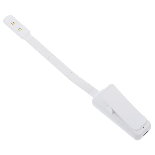 Angoily Led Clip Book Light Rechargeable Reading Lamp for Travel Brightness Eye- for Books Portable USB Study Light for Dorm and Bedside Reading