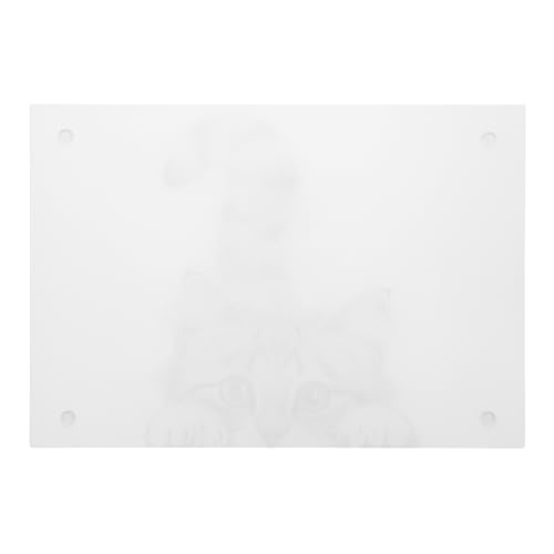 Tabla de cortar de vidrio templado rectangular 13.75 x 9.75 pulgadas miniatura 7