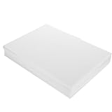 HOMOCONO Tablero de Cortable con Tijeras para Manualidades A4 10 de de Color Blanco Fácil de Pintar, Adecuado para Artesanía y Dibujos