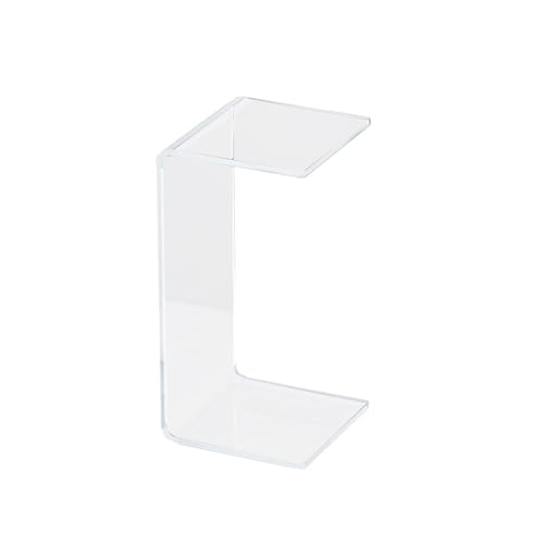Mesa de centro para sala de estar Mesa Auxiliar Pequeña for El Sofá Mesita De Noche Cuadrada Transparente for El Dormitorio Escritorio Pequeño En Acrílico for La Sala De Estar, Mesa De Centro Pequeña