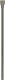 Bosch 1x PRO SDS max-4C Flachmeißel (für Beton, Ziegelstein, Ø mm, Professional Zubehör Bohrhammer, Abbruchhammer)