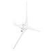 Produktbild ADSE-ER Windkraftanlagen,Leistungsteile,1200W Kleinwindgenerator-Turbinen-Kit 3-Blatt-Leistungsteile für Marine-HeimaufladungWeiß 48V