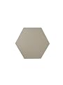 Avant Decor | Stone Composite Hexagon Solid Color | Peel and Stick Kitchen Backsplash Tiles | Stick On Wall Tiles | Easy DIY Installation | 6” x 6.9” | Single Tile