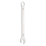 sourcing map Super Thin Combination Wrench 9mm Metric 12-Point Box and Open End Stainless Steel Double Ended Spanner Tool for Automotive Pipe Furniture Machinery DIY Repair, Silver