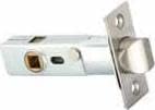 Emtek EM28PVL234S15 Emtek EM28PVL234S 28 Degree Privacy Latch with 2-3/4 Backset and Square Corners