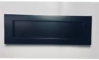 Solid Brass Material Letter Plate Smooth Finish in Black Finish & Dimensions 250mm x 75mm x 10mm