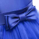 Princess Girl Formal Birthday Party Dress Ruffles 2018 Christmas National Flag Day Size 4T (Navy Blue, 120) #TOP3