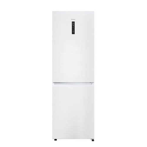 HAIER - Réfrigérateur Combiné - 2 Portes - Classe Énergétique D - Technologie Total No Frost Multi Flow - Blanc - 235L (Réfrigérateur) + 117L (Congélateur) - 185...