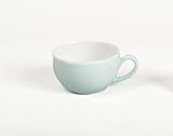 Hartporzellan Dibbern Cappuccino Tasse mint, Solid Color, 0,3l