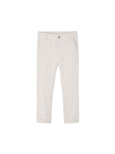 Pantalón de lino Mayoral para niño de 7 años con acabado suiting premium