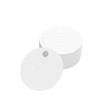 Color: negro/blanco/caqui Tarjetas de exhibición de pendientes negro 4,5 cm de diámetro cuadrado pendiente exhibición redonda 100 piezas (estilo 04)
