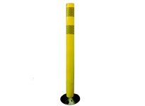 Cortina 04-736Y 36in Tubular Surface Mount Delineator, Yellow Post