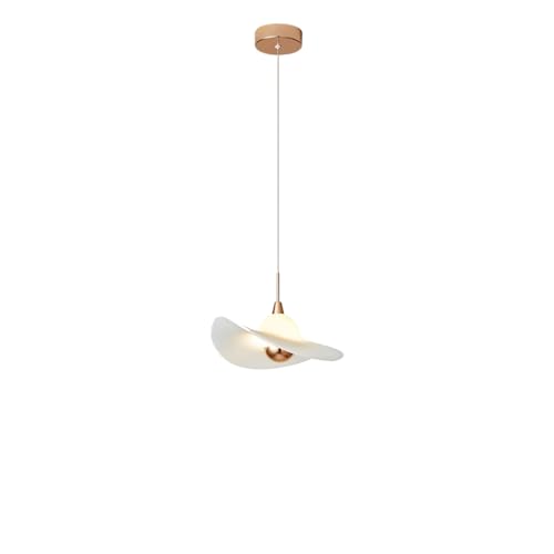 Suspension LED tricolore PEYNIR luminaire suspendu chapeau résine 30 cm