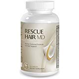 Phytage Labs Rescue Hair 911 Support Formula Natural Hair Growth Supplement with Biotin, Vitamin C, Zinc - 60 Tablets