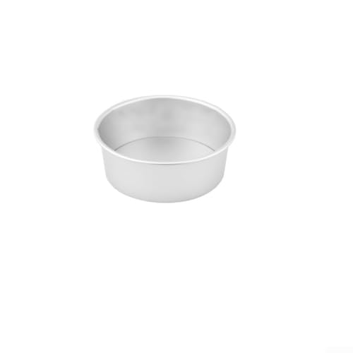 Molde para hornear en forma redonda con fondo extraíble para entusiastas de pasteles (8 pulgadas)