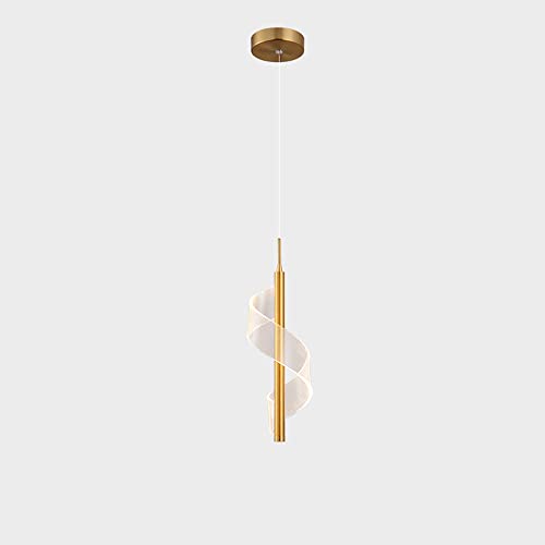 Lumière de luxe salon avec ce lustre minimaliste haut de gamme à tête unique