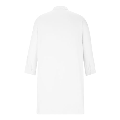 Mens V-Neck Kaftan Robe, Muslim Long Gown Thobe Robe, Long Night Gown Shirt Thobe for Various Occasions3