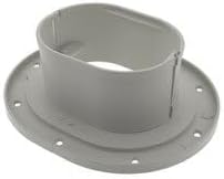 4.5" Wall Flange - LWF122I (Ivory)