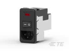 PS0SSDHXA, Power Entry Module EMI/RFI Filtered M 3 POS 250VAC 10A Switch/Fuse/Voltage Selector ST 1 Port